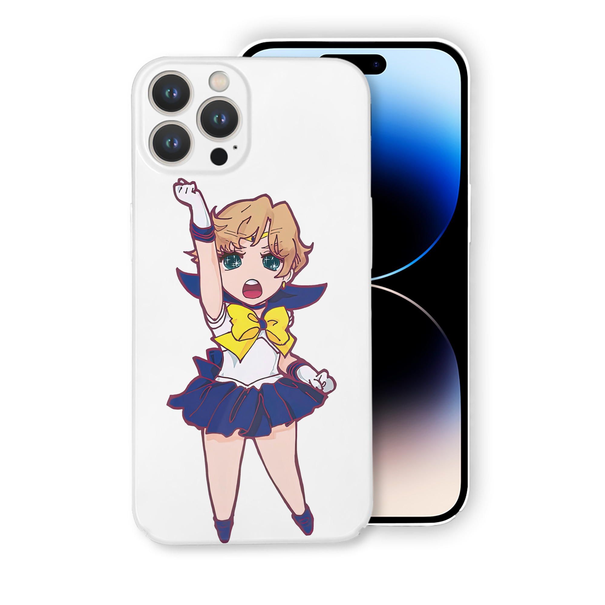 （画像用） 美少女戦士セーラームーン 天王はるか Sailor Moon Tenoh Haruka 【iPhone 14シリーズ対応】ハードケース